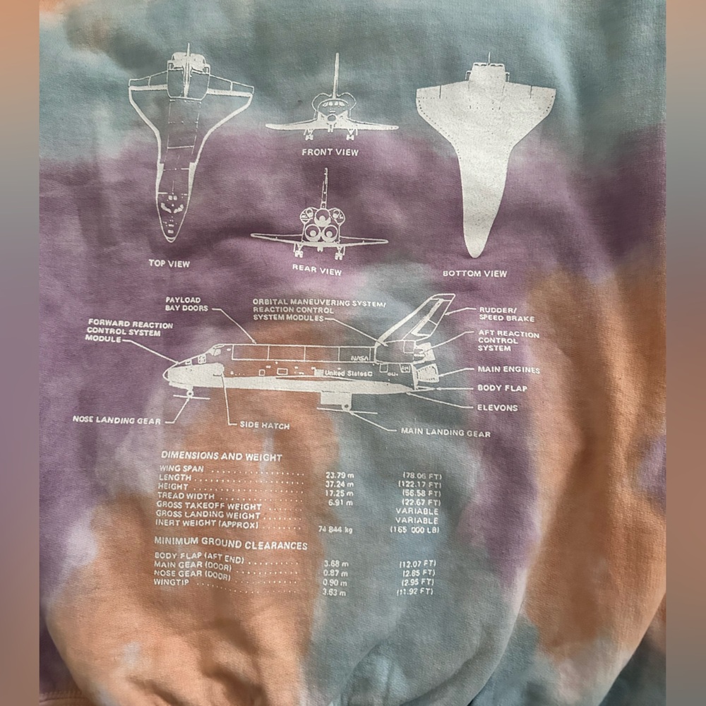 Urban Outfitters Multicolor NASA Hoodie - Picture 5 of 5